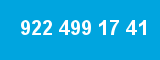 922 499 17 41 922 499 17 41